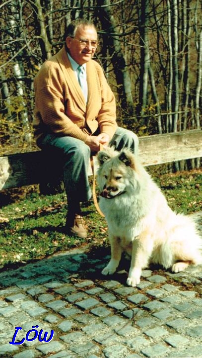 Oktober 1989 - Opa mit Hund Oktober 1989 - Opa mit Hund